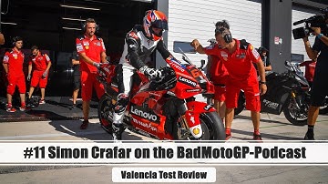 #11 Simon Crafar on the BadMotoGP-Podcast (Valencia Test Review)