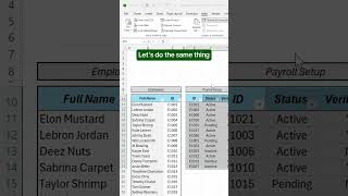 How to merge matching data in Excel using Power Query! #excel #powerquery #spreadsheet