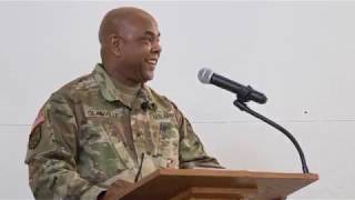 Legal Command change of command ceremony - BG Glanville's remarks
