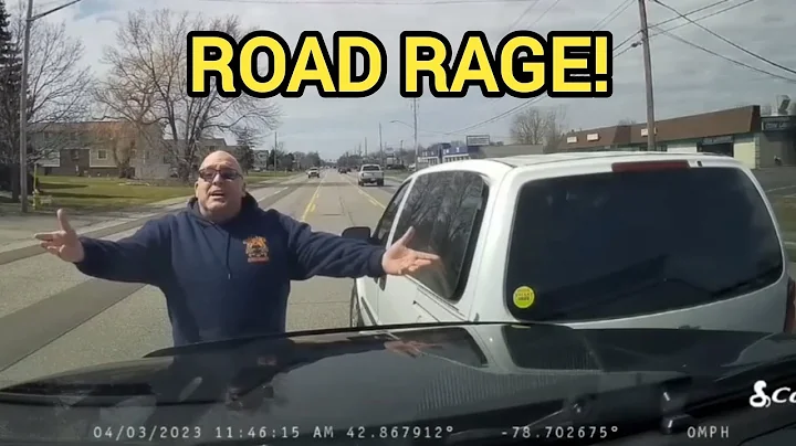 Road Rager Embarrasses Himself On Dash Cam!