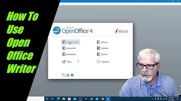 How to Use Open Office Writer