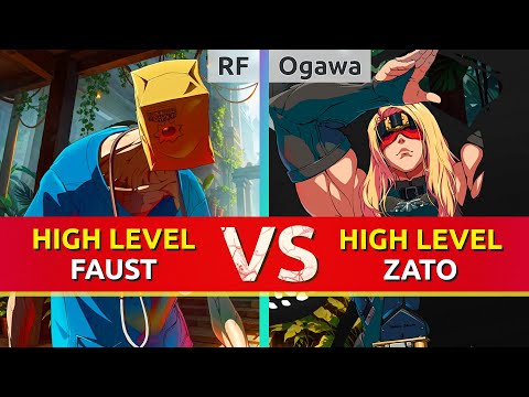 GGST ▰ RF (Faust) vs Ogawa (Zato). Guilty Gear Strive High Level Gameplay