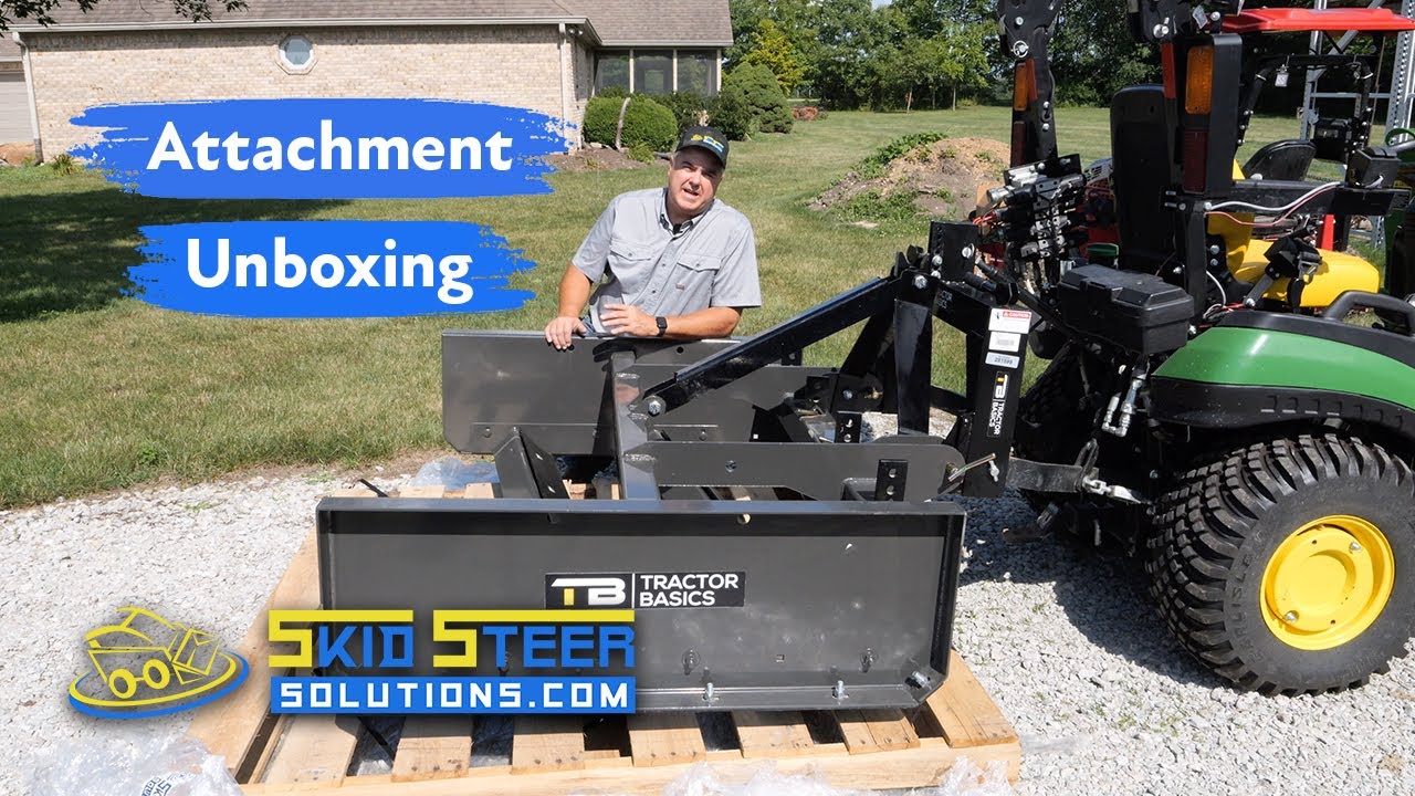 NEW Tractor Basics 3600 Series Tractor Land Plane Skid Steer