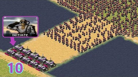 Can 10 Bunker Initiates defend the Bridge? - Red Alert 2