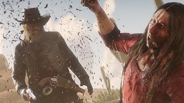 Brutal Quickdraws & Combat (No Deadeye) - Red Dead Redemption 2 Modded Gameplay PC