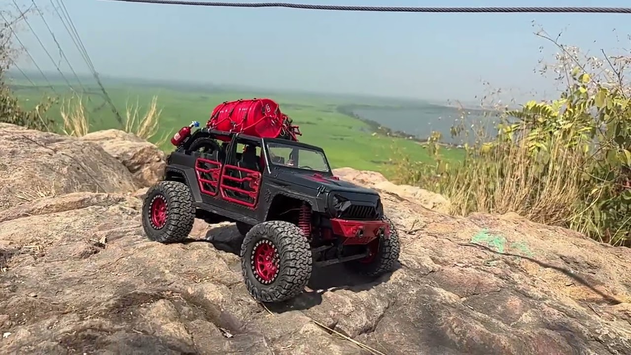 Car off-road Jeep Wrangler MN128 4WD 1/12 scale 