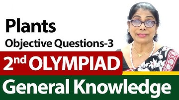 Plants (Objective Questions) | International General Knowledge Olympiad | GK for Class 2