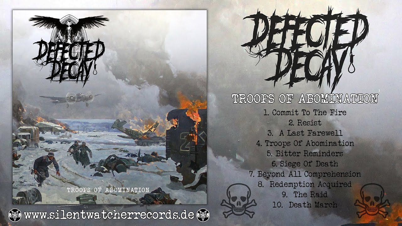 DEFECTED DECAY - Troops Of Abomination (FULL ALBUM) // Crashing Old School Death Metal