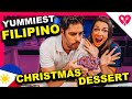 MINDBLOWING Filipino Christmas Food - Foreigners cooking UBE HALAYA