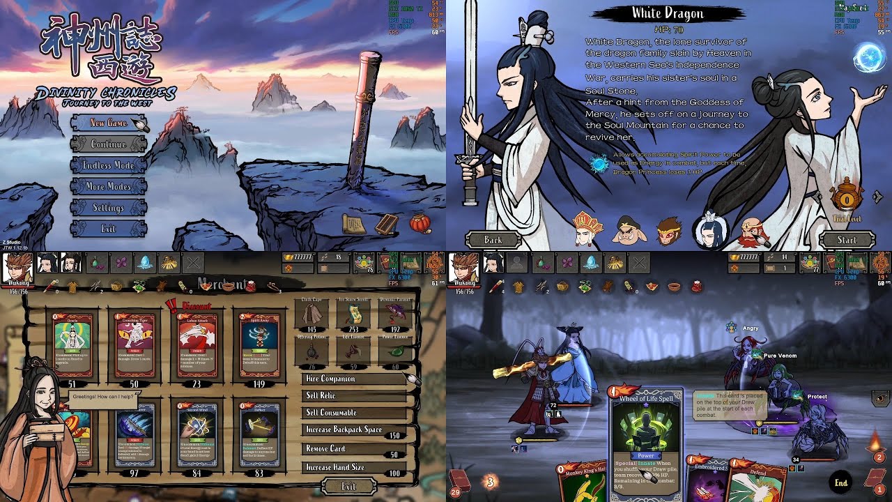 Divinity Chronicles: Journey to the West | GTX 1050Ti + FX-6300