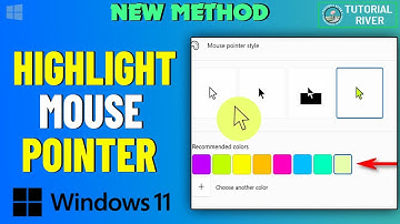 How to Highlight Mouse Pointer in Windows 11 - [ Easy Method ] 2025