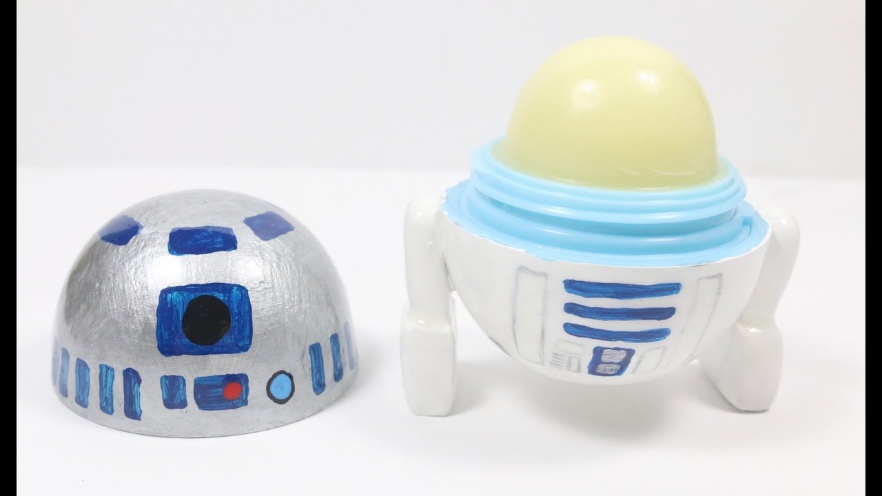 DIY EOS Lip Balm: R2-D2 Tutorial 