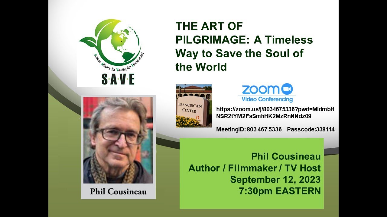 09122023 SAVE Lecture featuring Phil Cousineau.