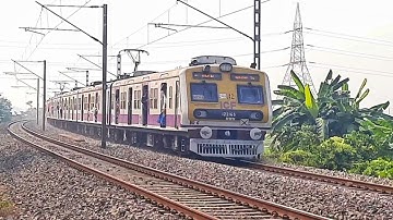 Howrah Katwa ICF Emu Local Train | Eastern Railways 