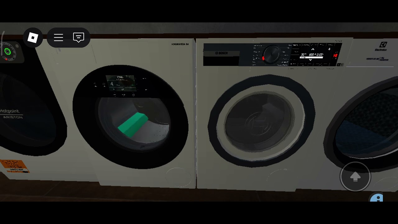 ROBLOX WASHING MACHINE TECHNOLOGY VS BOSCH MIX