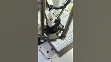 Automatic picking and placing with intelligent recognition#deltarobot