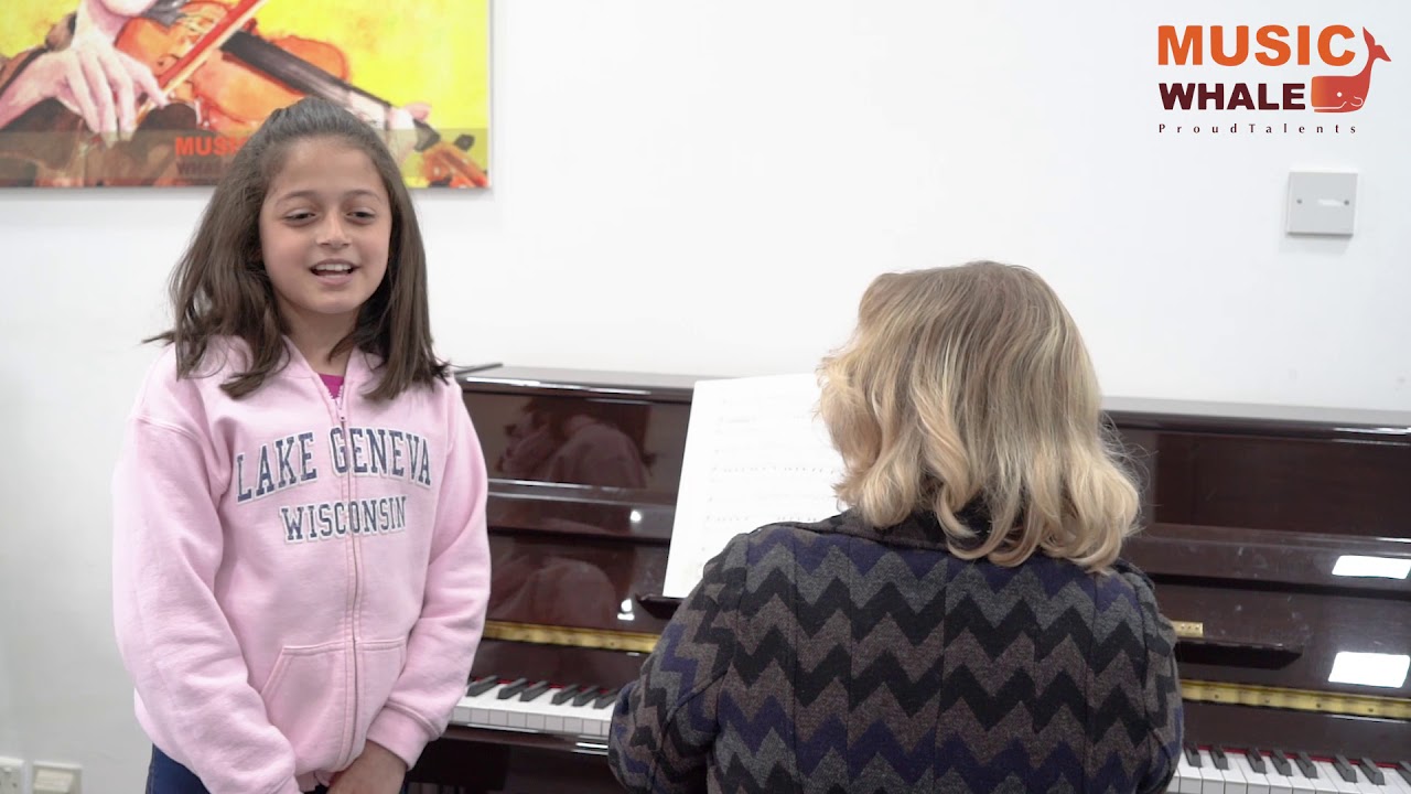 Angel Sweis Singing at Music Whale