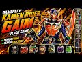 🔥 SEMUA FORM Kamen Rider Gaim Flash Game Android! (All Lockseed + Gameplay)