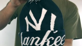 Yankees 'COLOSSAL-TEAM' Navy Knit Beanie Hat by New Era