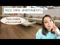 MELHORES PISOS PARA APARTAMENTO PEQUENO l Porcelanato, Vinílico, Laminado, Madeira ou Mármore!