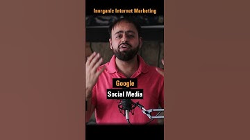 Inorganic Internet Marketing | Digital Marketing | Dr. Ujjwal Chugh #inorganicinternetmarketing