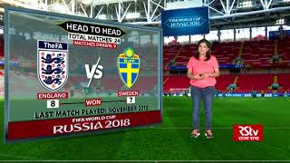 FIFA World Cup Stats Zone: Preview England vs Sweden screenshot 2