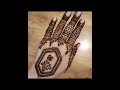 tikki mehndi design। Aesthetic mehndi design🥰 Eid mehndi design❤️ simple mehndi design#mehndi#simple