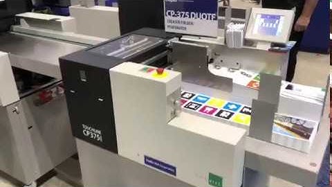TOUCHLINE CP375 DUO & TF375 - For Efficient Print Finishing Production!