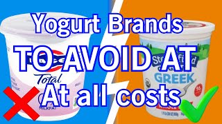 9 Yogurt Brands To Avoid At All Cost (And The 2 That Are ACTUALLY Worth It)