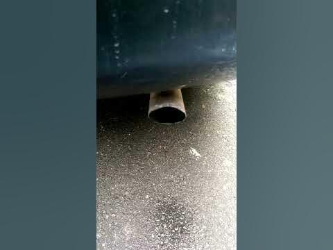 Water Coming Out Of The Tailpipe