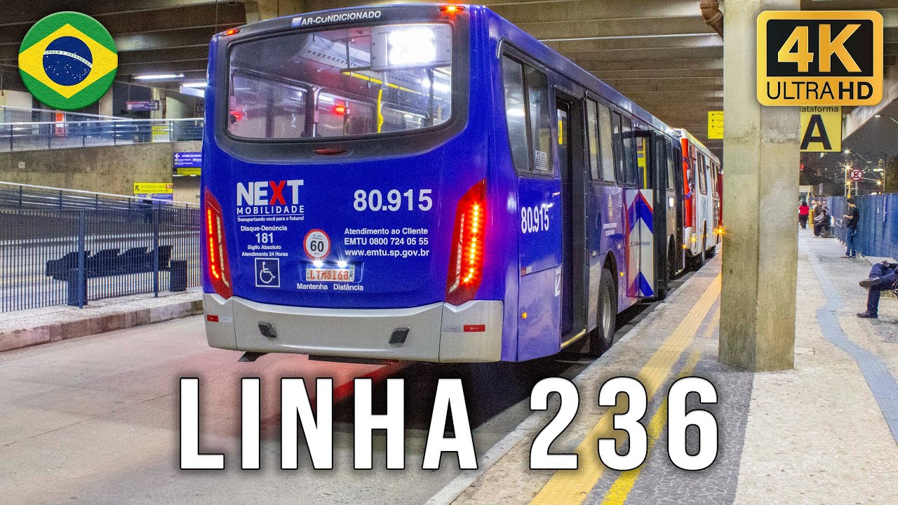 Linhas de Ônibus #54 - 236 - Diadema (Terminal Piraporinha)/São Paulo (Terminal Sacomã)