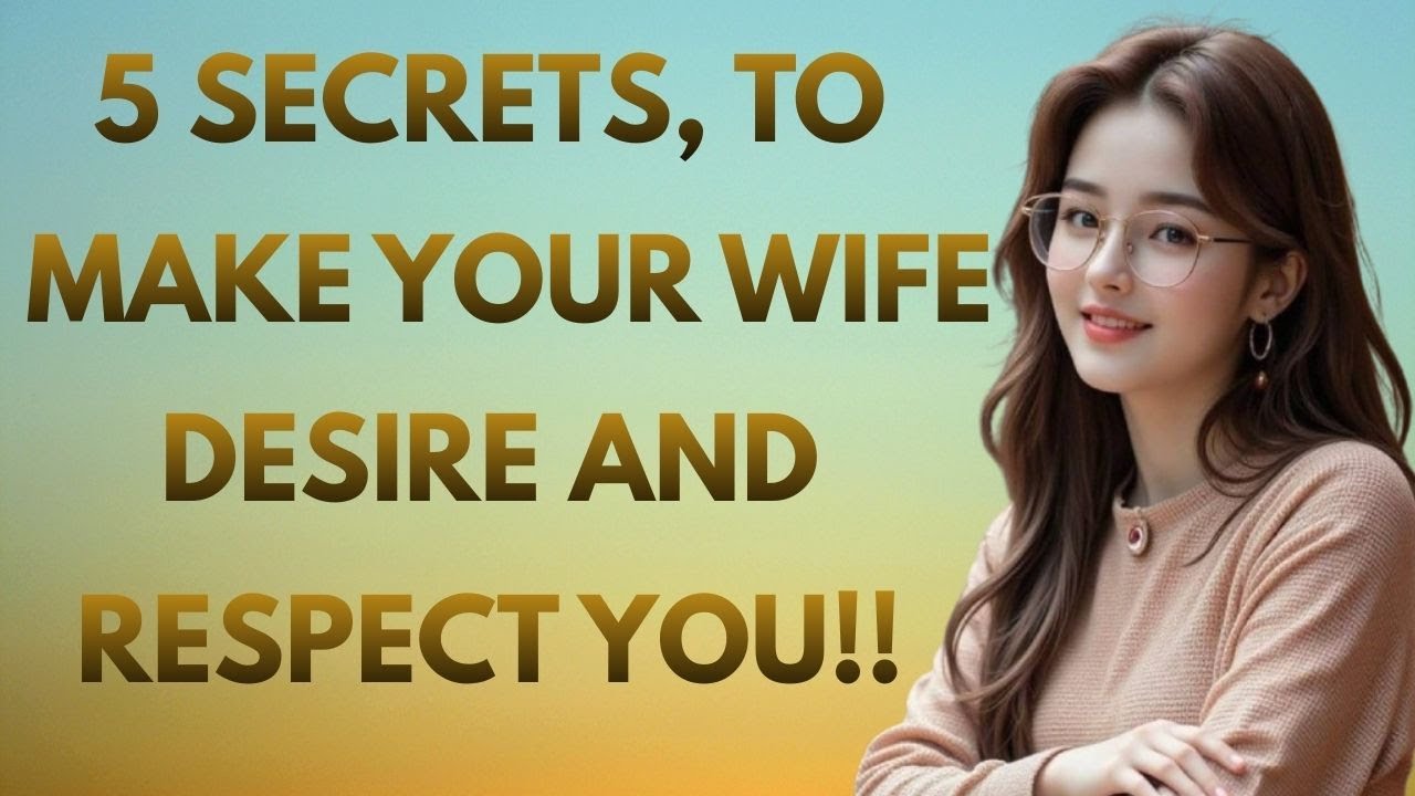 5 Hidden Secrets That Make Your Wife Desire You Deeply Again; STOIC MINDSET LAB