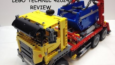 LEGO Technic Container Truck (Skip Lorry) Review, Set 42024