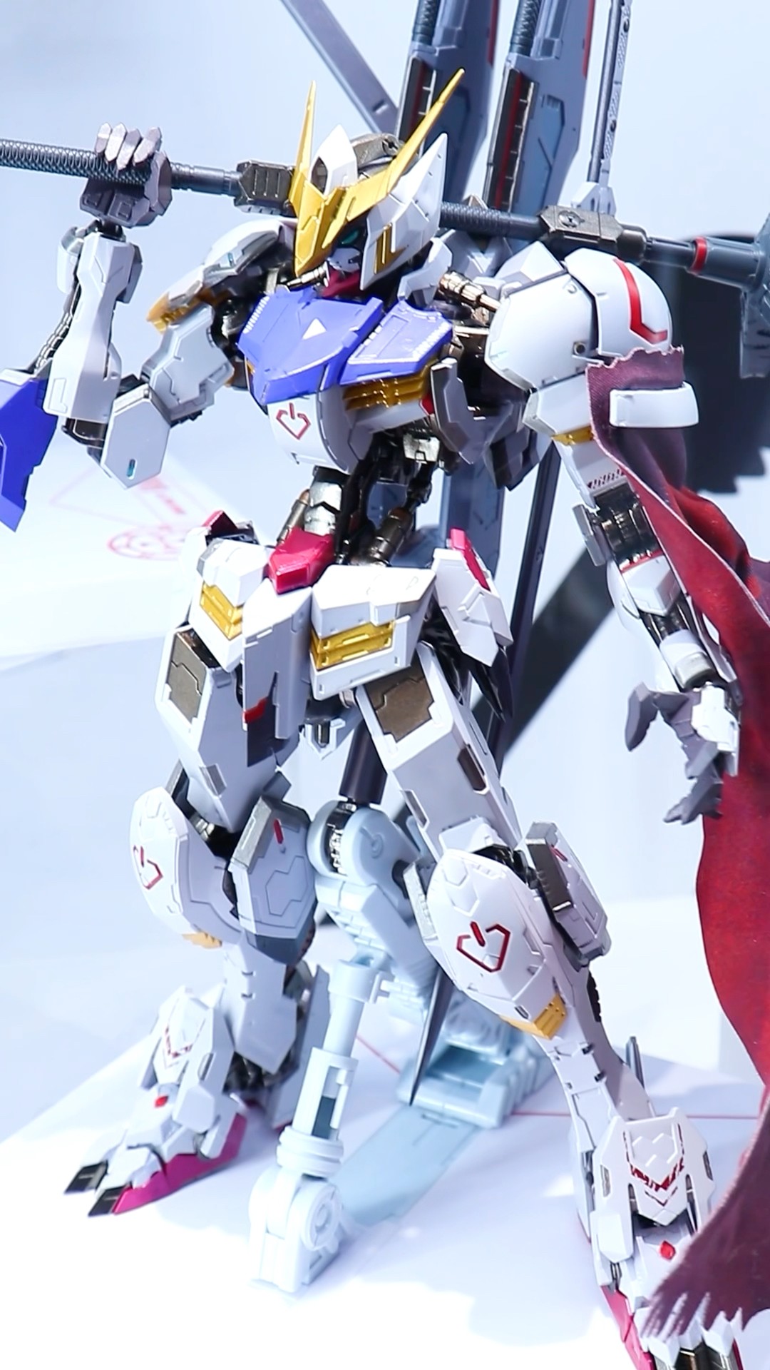 METAL BUILDガンダムバルバトス（第4形態）＋ブーメランメイス 展示