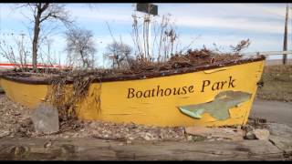 Sights and sounds of Wardell Boat Yard, North Tonawanda, March 2017