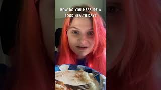 How do you measure a good health day?
Mighty staffer Skye responds to Wednesday’s Mighty Minute prompt. Take a Mighty Minute on our website to answer the prompt yourself or tag us in your own video responses!
Mighty Minute 11/2/22: https://themighty.com/groups/mightyminute/content/63629b55ef0466003601e48f How do you measure a good health day?