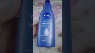 NIVEA nourishing lotion for winters must watch this video😊😊#shorts #youtube #youtubeshorts . screenshot 4