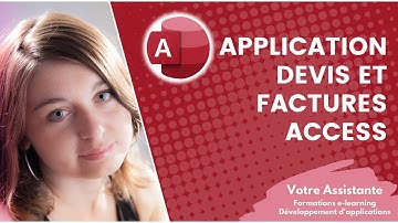 [Version 1] Application Gérez vos devis et factures avec Access