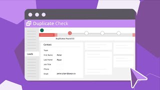 Duplicate Check for Dynamics 365: The quickest and easiest way to dedupe Dynamics 365