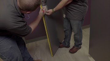 Scranton Products - Eclipse Partitions Step 8 Installing Door Hardware