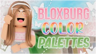 5 Aesthetic COLOR PALETTES/SCHEMES For You! | Roblox Bloxburg ♡ 5 Aesthetic COLOR PALETTES/SCHEMES For You! | Roblox Bloxburg ♡