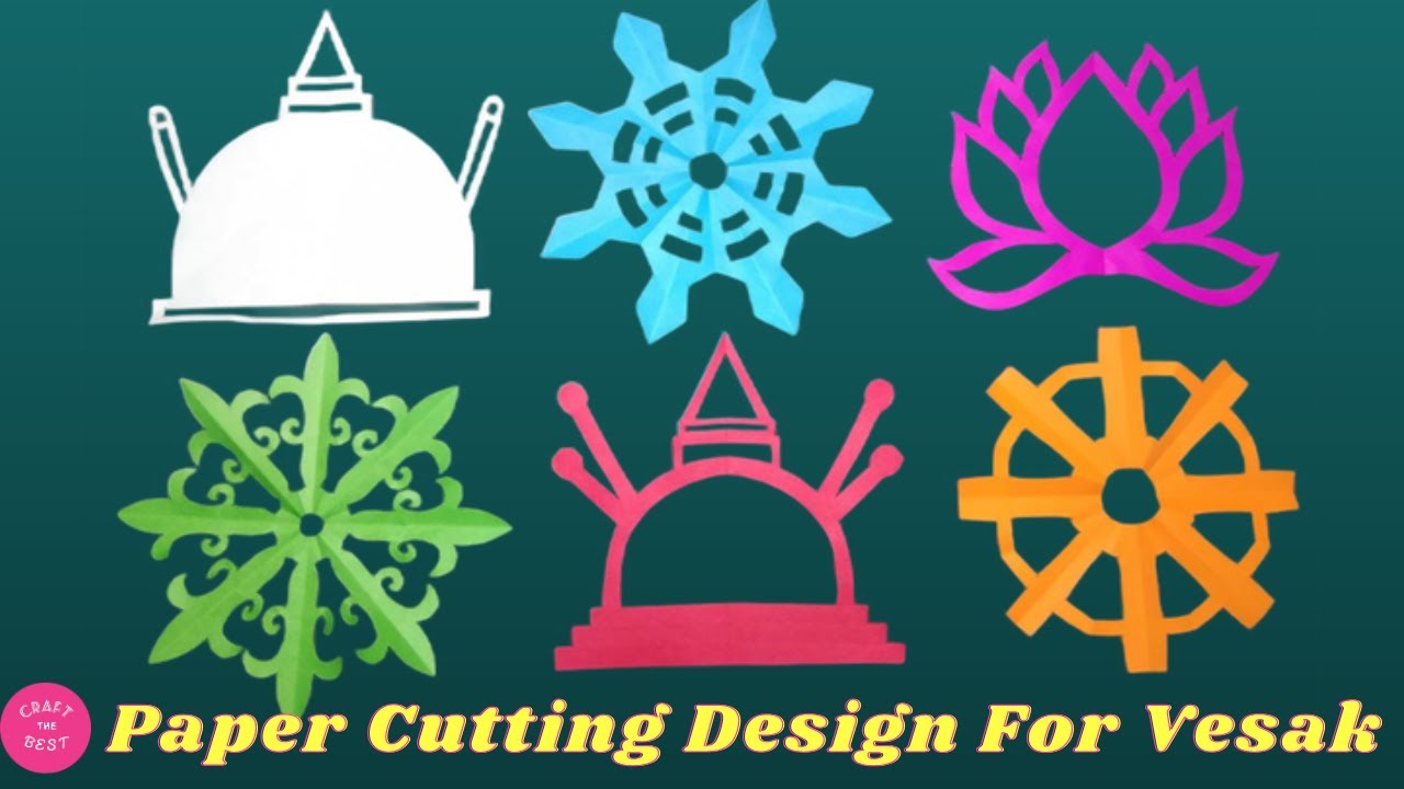 Paper Cutting Design For Vesak Paper Craft Paper Art Home