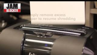 Fellowes® Powershred® 63Cb Cross-Cut Shredder Demo - UK