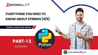 Python Interview Series | Part 15 | String Iteration, Raw Strings & Formatting