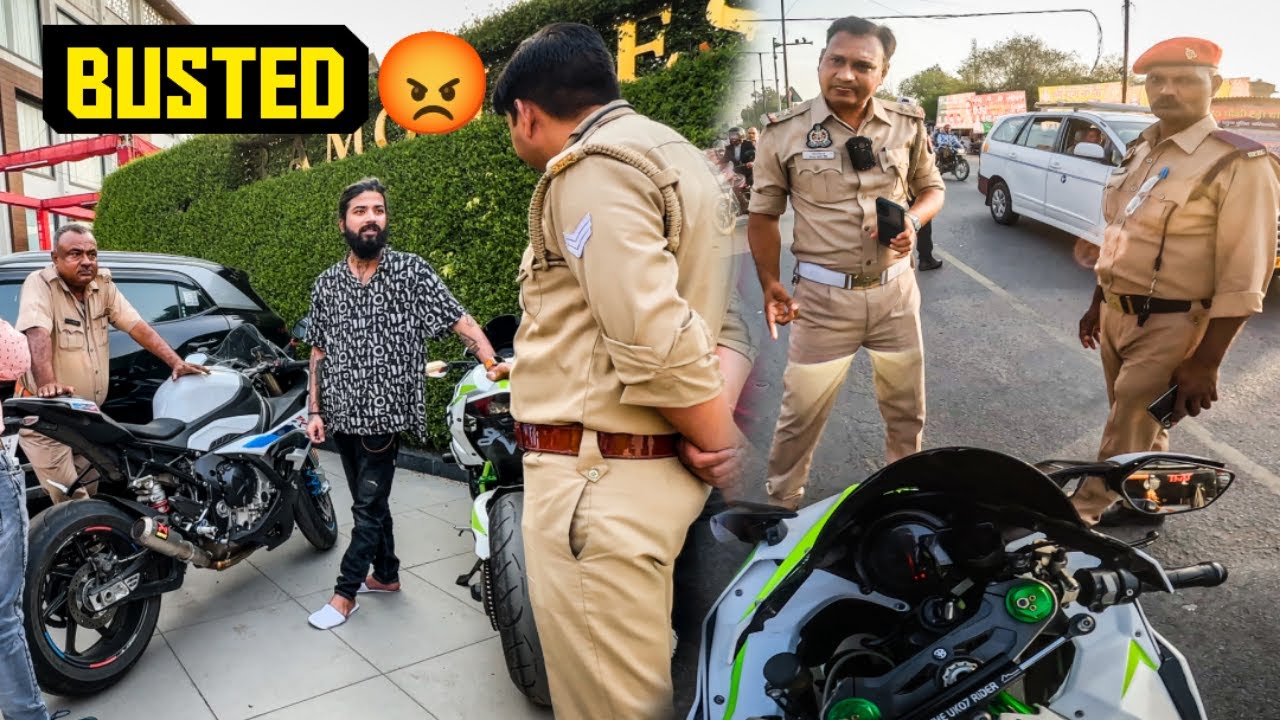 Police Seize Karney Aagi Ninja H2 Aur BMW S1000RR Ko Assam Tripura Ride Pr 😰