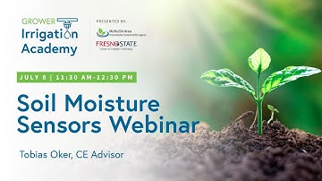 Soil Moisture Sensors Webinar | 2025 Summer Webinar Series