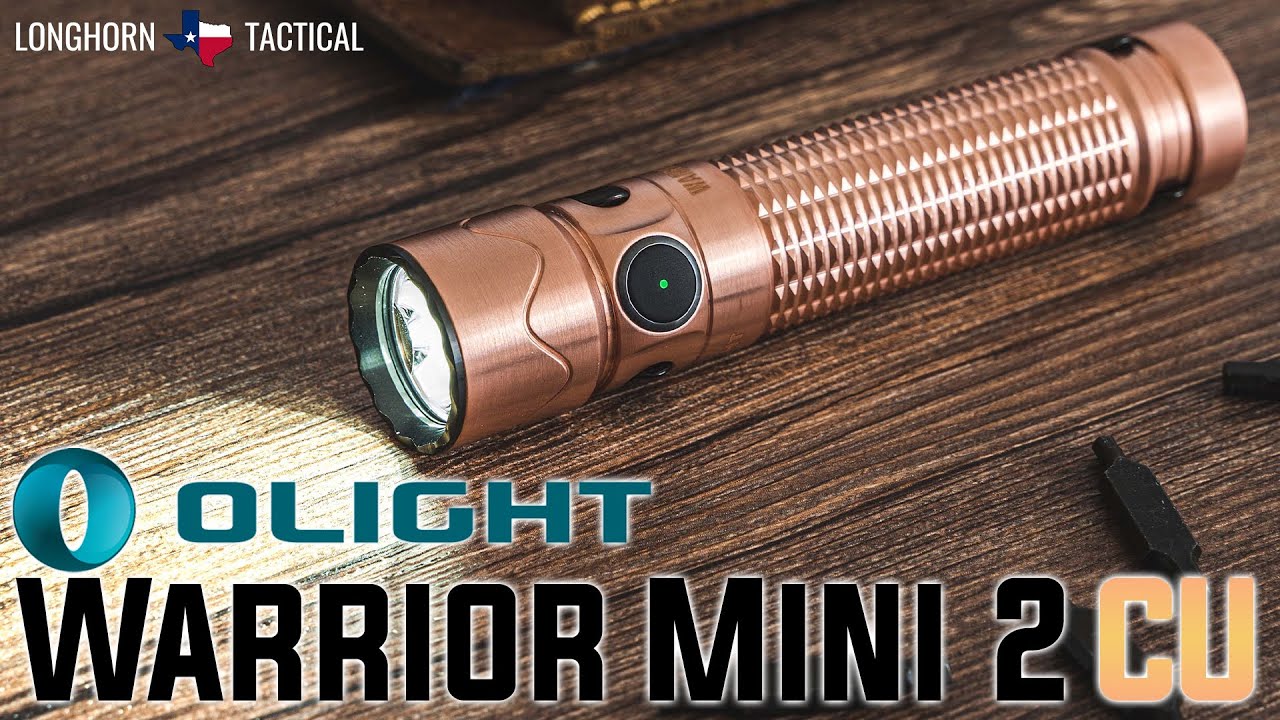 (Discontinued) Limited Edition Copper - Olight Warrior Mini 2 - 1750 Lumen  Rechargeable Flashlight