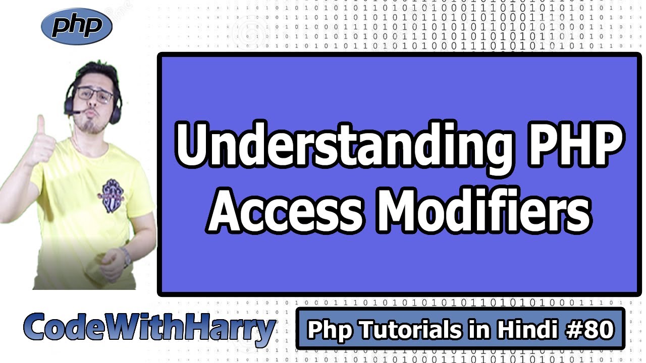 Access Modifiers in Php | PHP Tutorial #80
