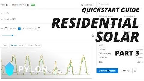 How to configure a residential solar project in Pylon Observer Tutorial (3/3)