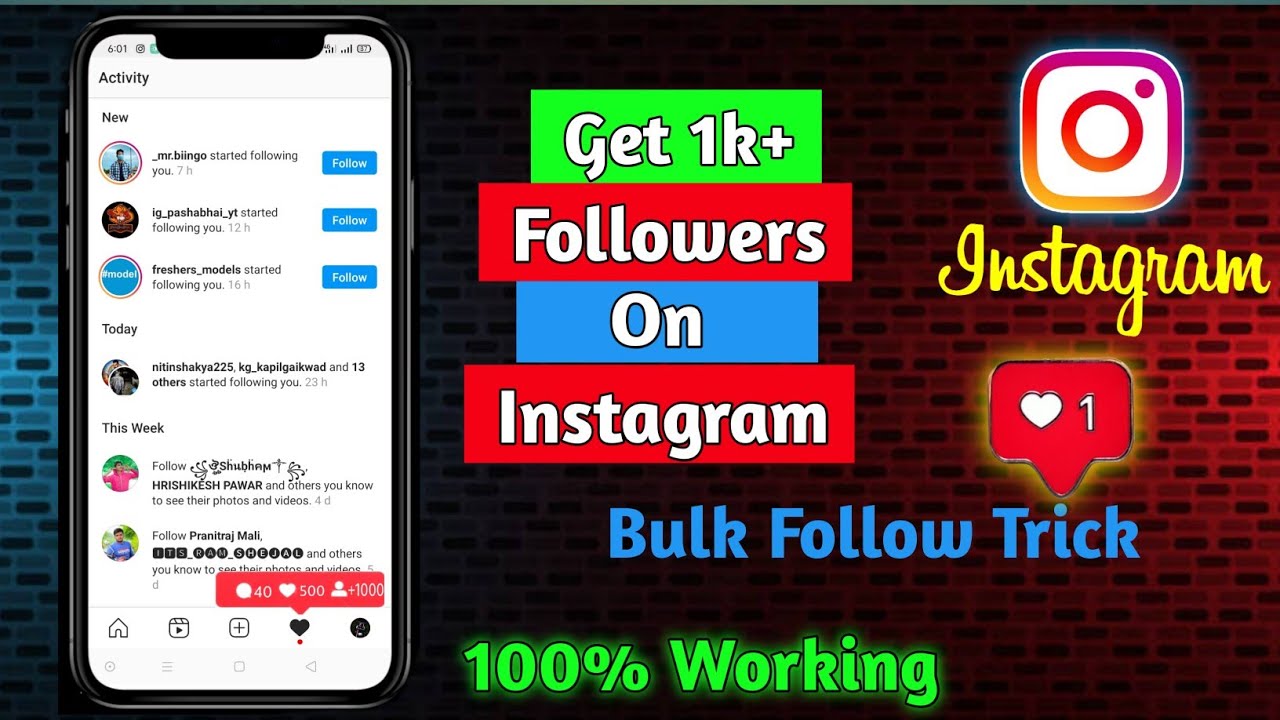 Increase real followers on Instagram  |Instagram par followers kaise badhaye | new trick 